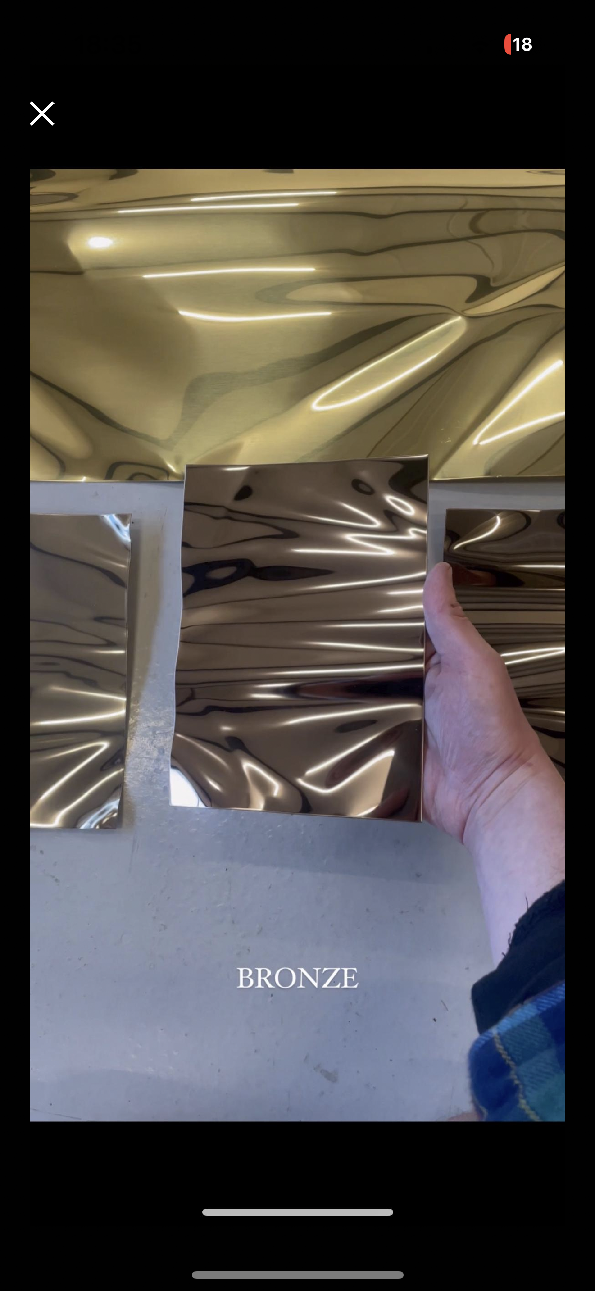 Bronze lucid mirror 2 mirrors