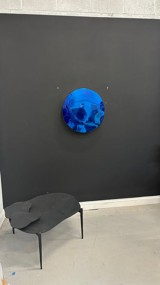 Blue Dot Mirror