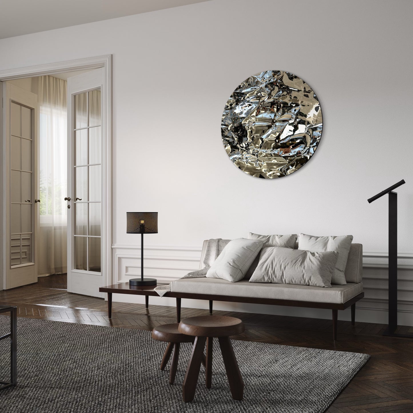 LUCID CRINKLED MIRROR