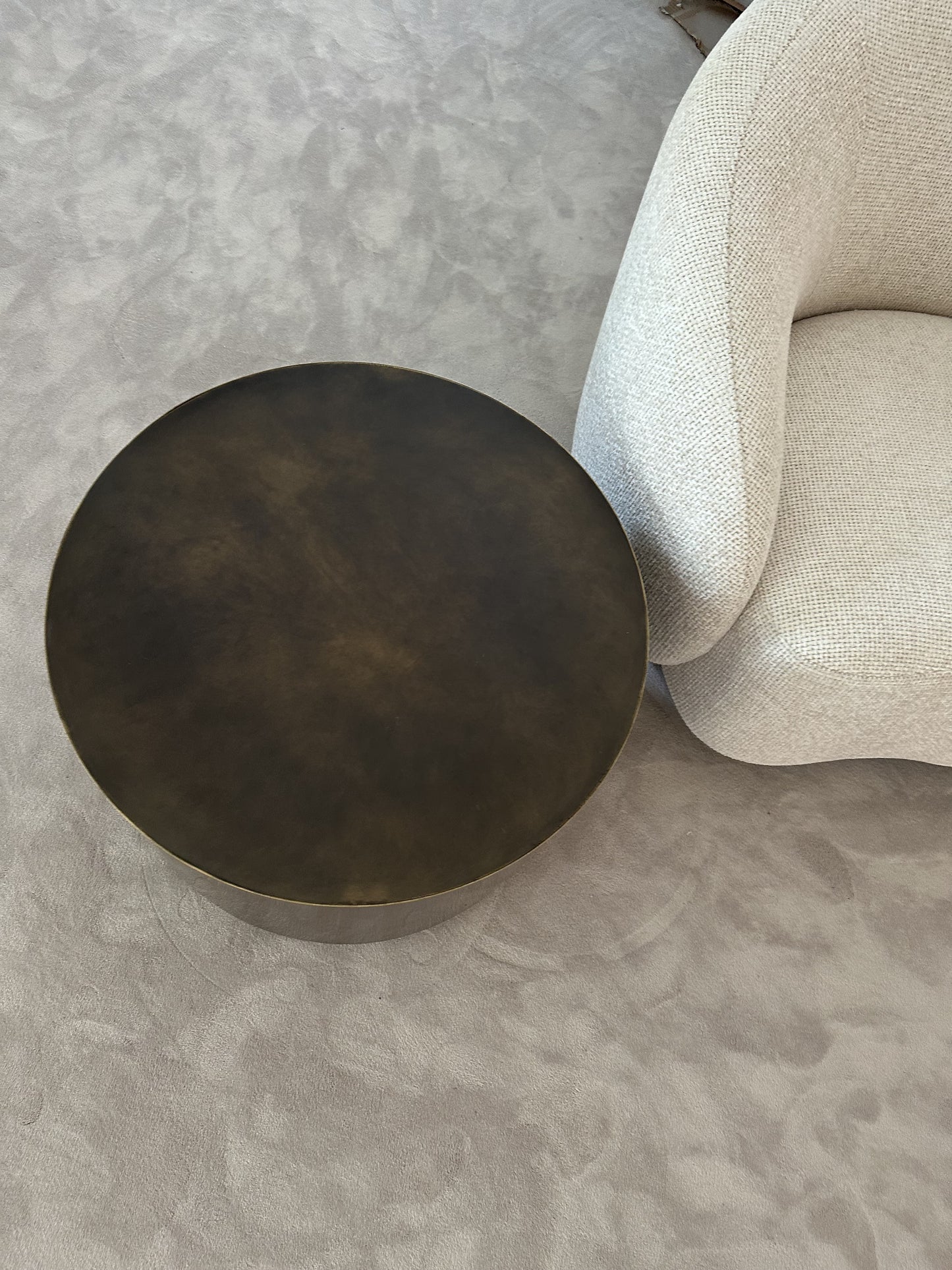 The Ashford brass side Table