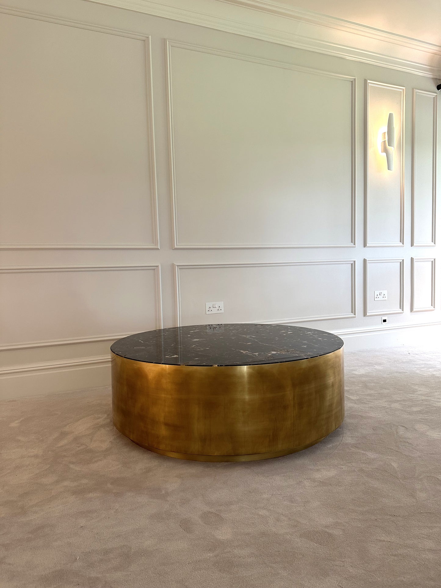 The Beaumont brass Coffee Table