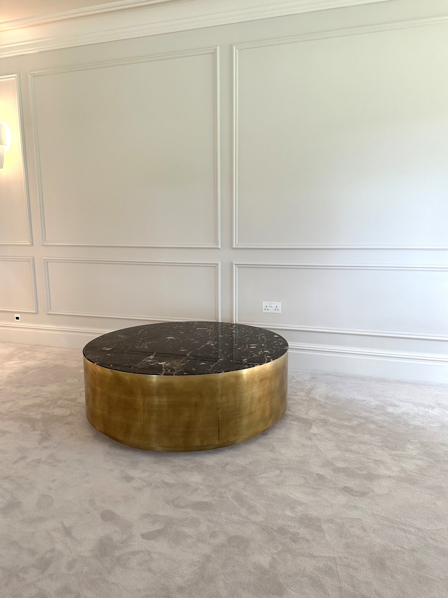 The Beaumont brass Coffee Table