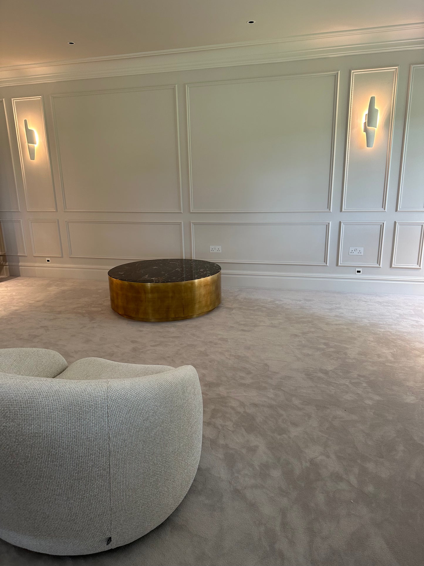 The Beaumont brass Coffee Table