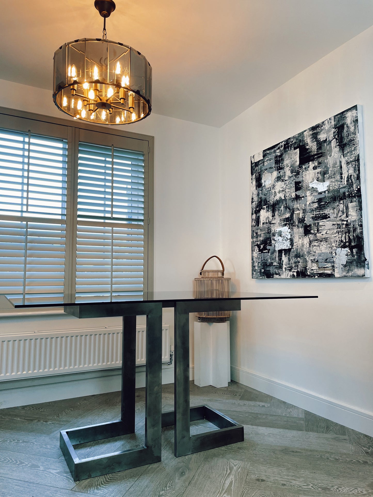 GRACE Glass Dining table