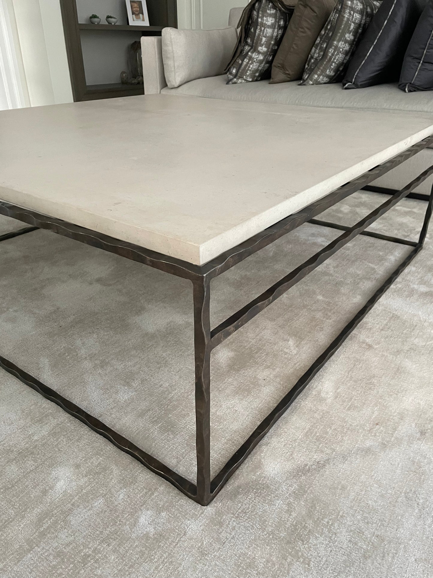 Forged coffee table by PIERS HENRY
