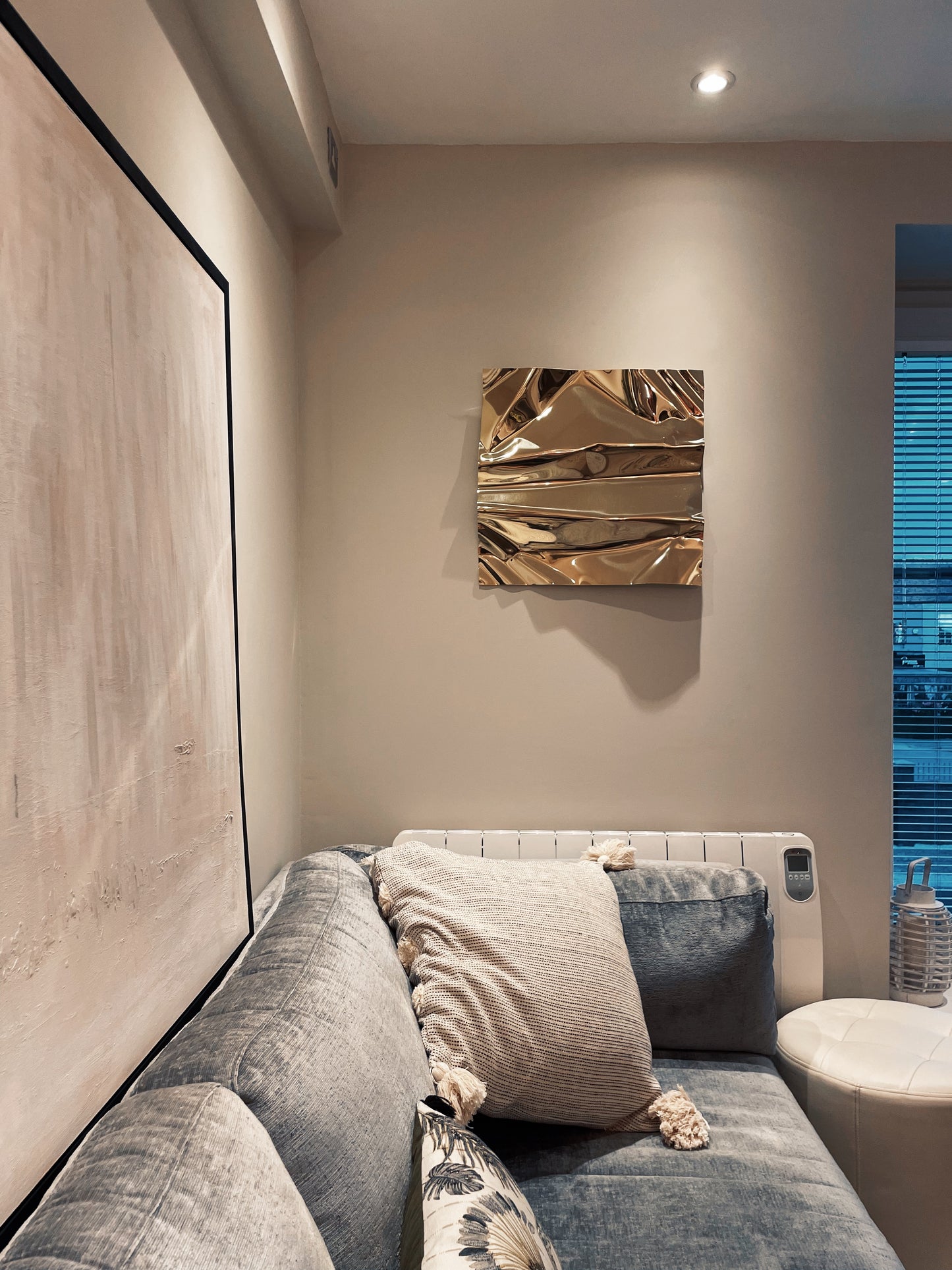 Brass LUCID MIRROR 50cm x 50cm
