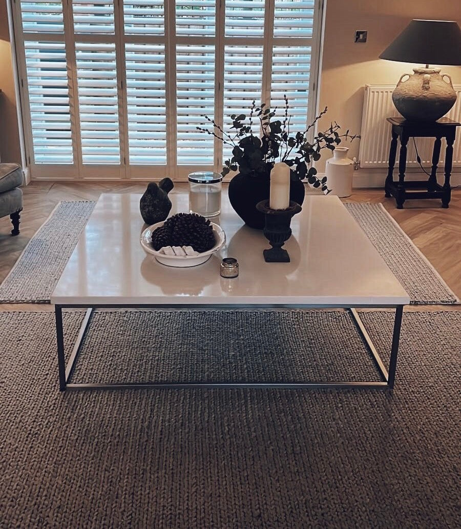 Quartz coffee table