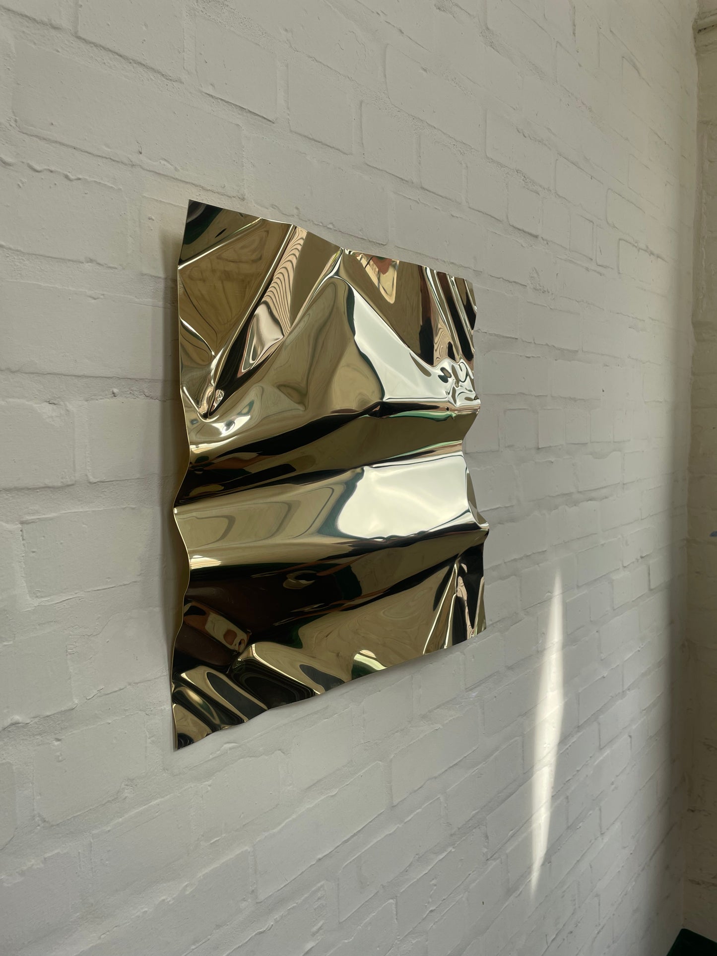 Brass LUCID MIRROR 50cm x 50cm