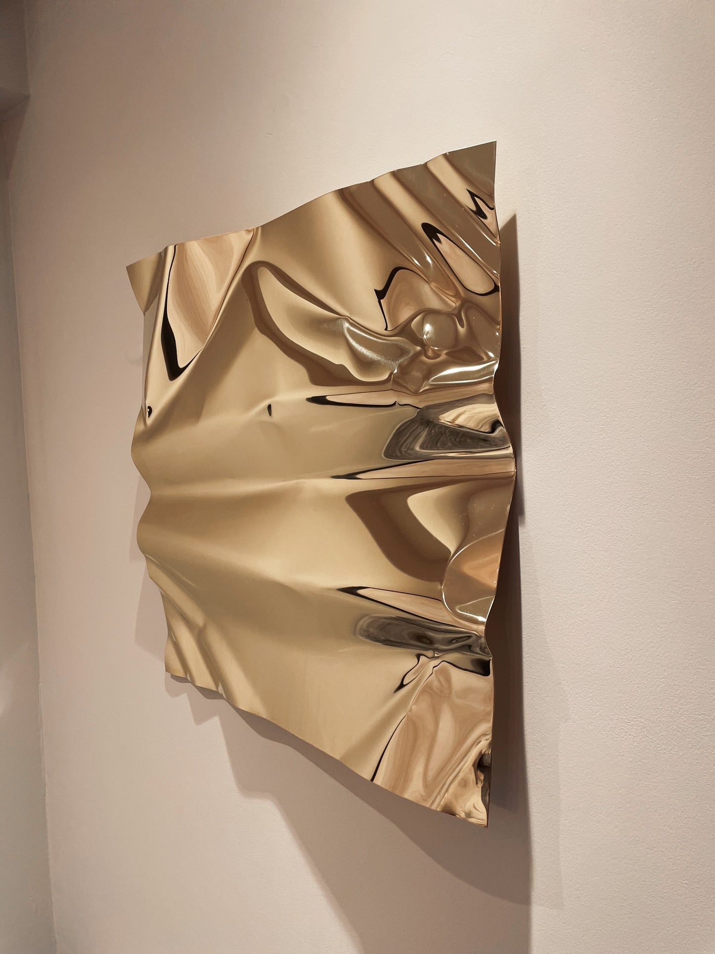 Brass LUCID MIRROR 50cm x 50cm