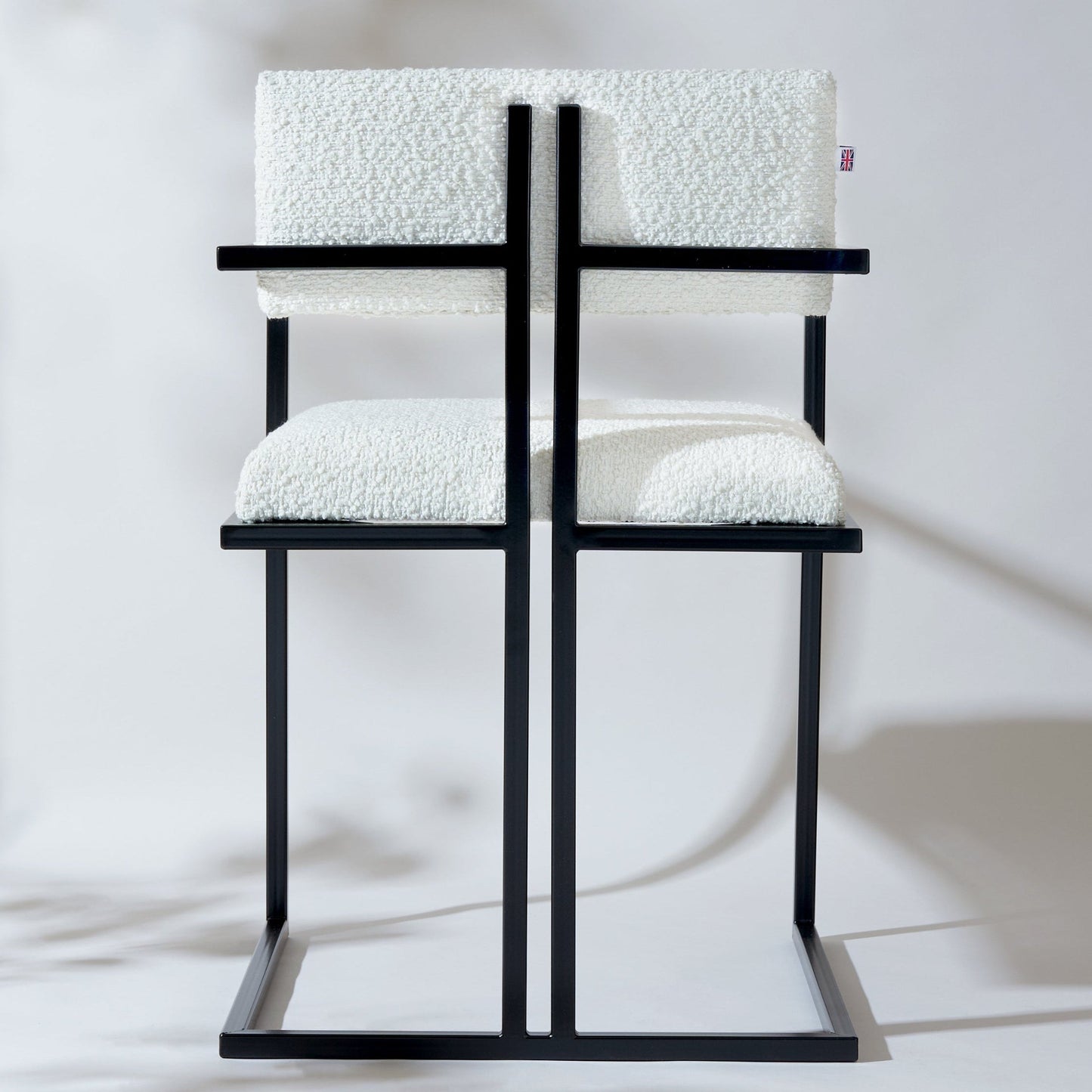 Bowden dining chair - boucle fabric