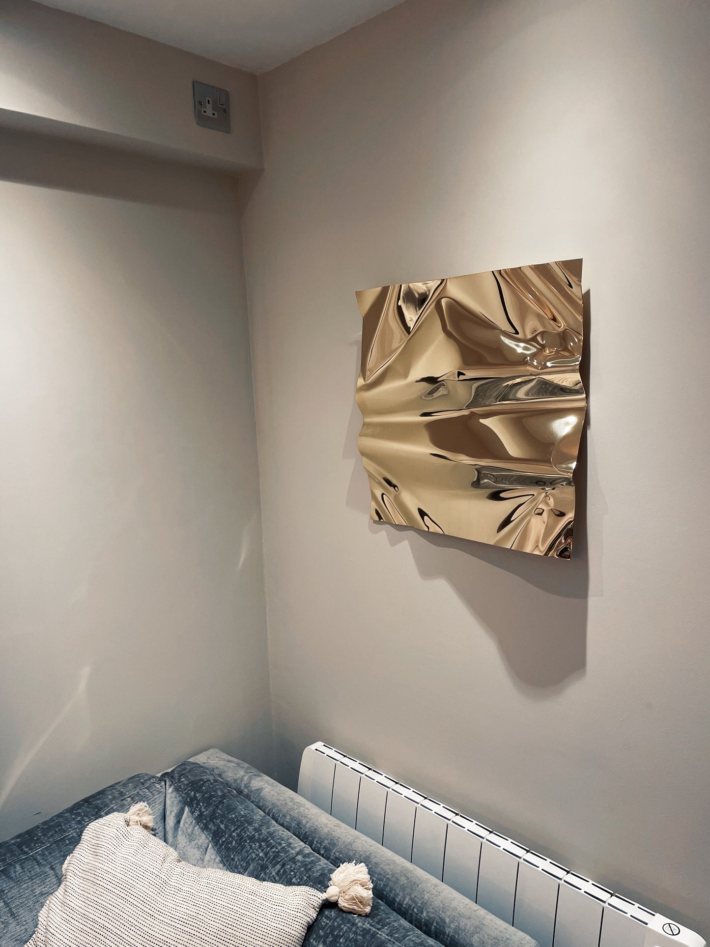 Brass LUCID MIRROR 50cm x 50cm