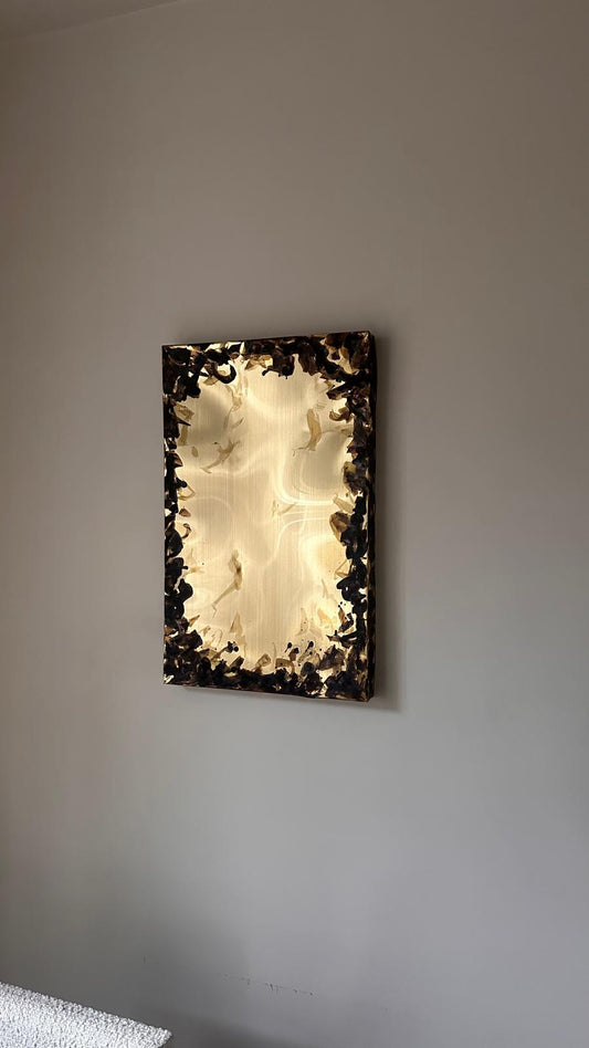 Brass Aura Wall Sculpture