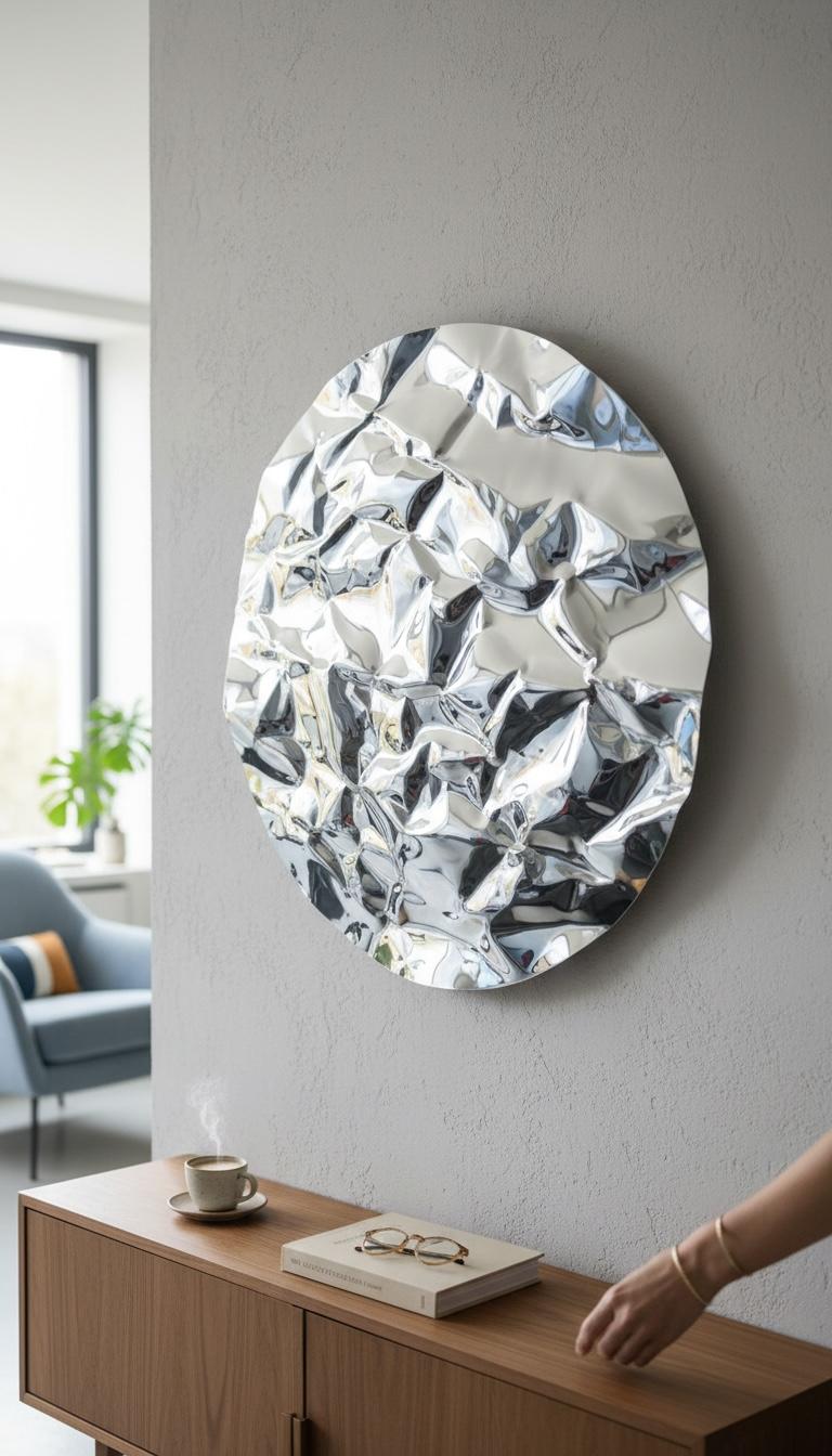 Mirrored Motion - wall sculpture