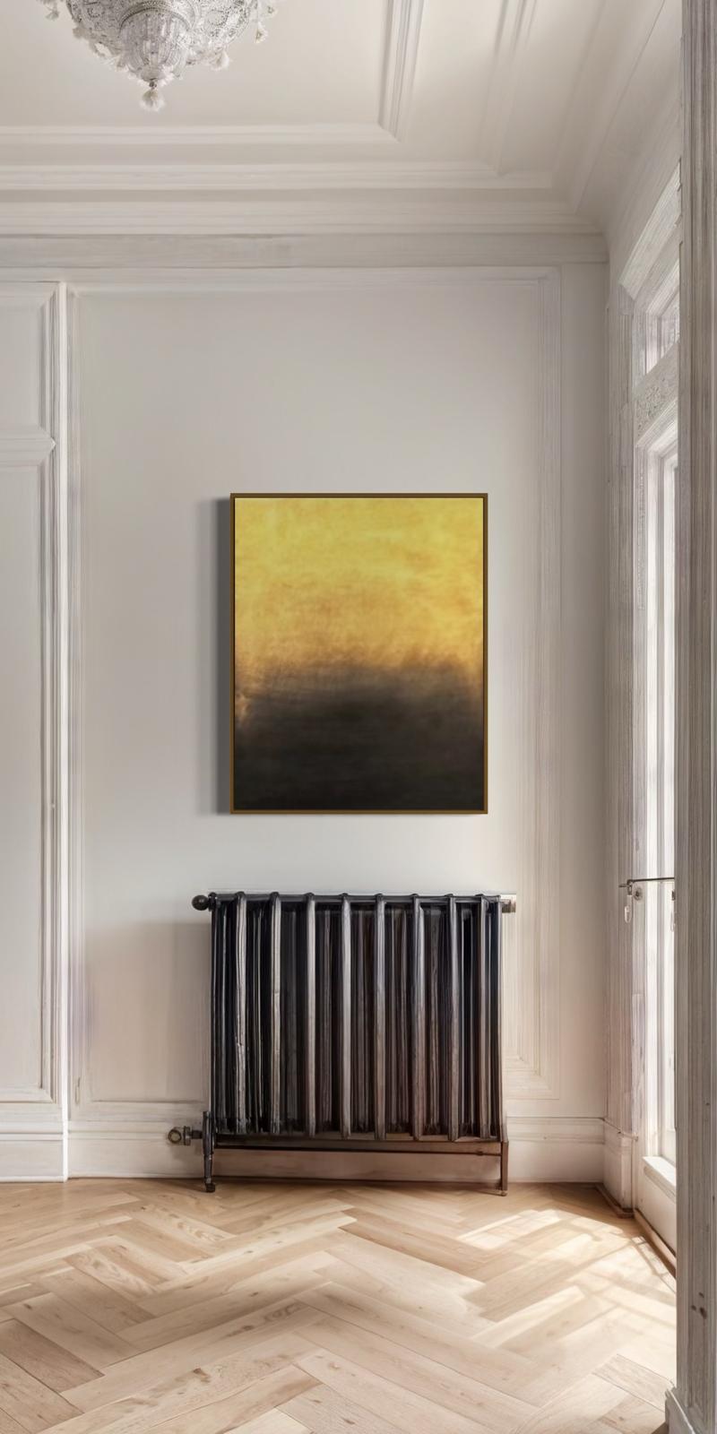 Bespoke Golden Hour brass Artwork