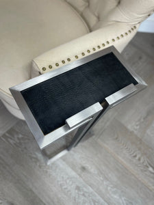 Champagne side table