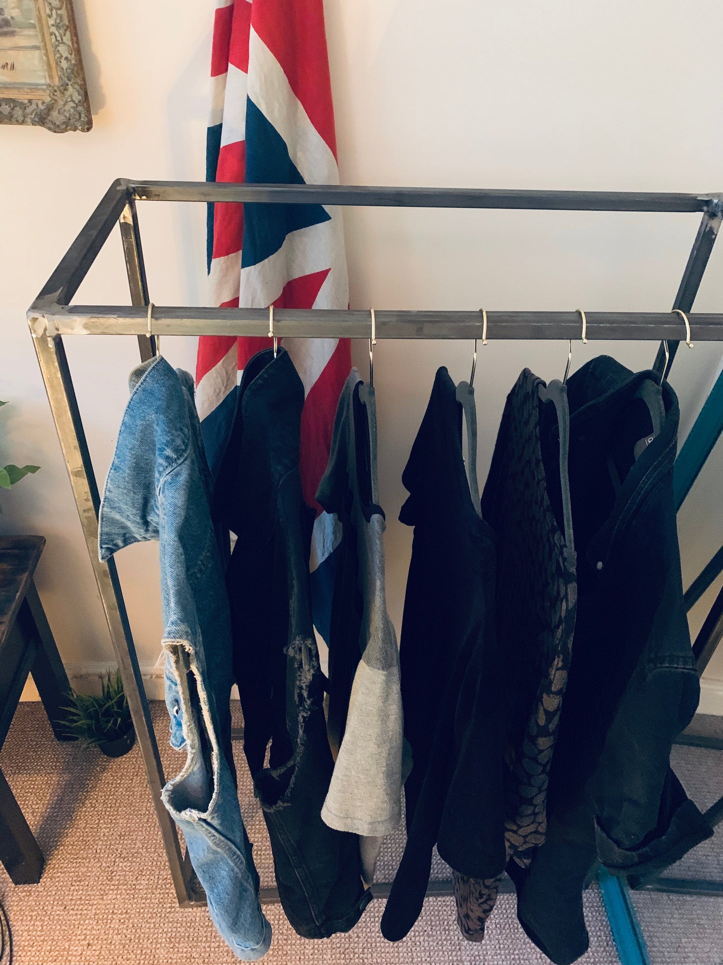 Steel Garment Rail