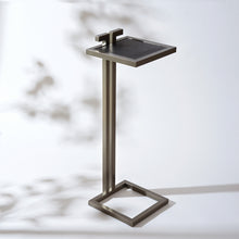 Load image into Gallery viewer, Dark brass Champagne side table