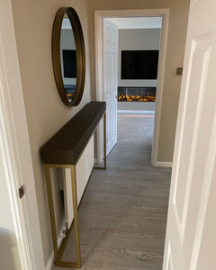 Stingray console table