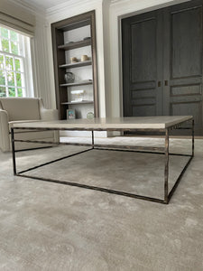 Forged coffee table by PIERS HENRY