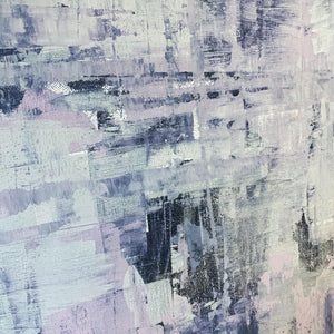 Purple Abstract canvas - original