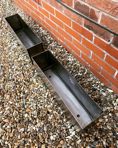 Steel planters